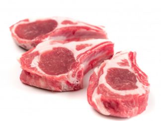 Mutton back chops ( per kg )