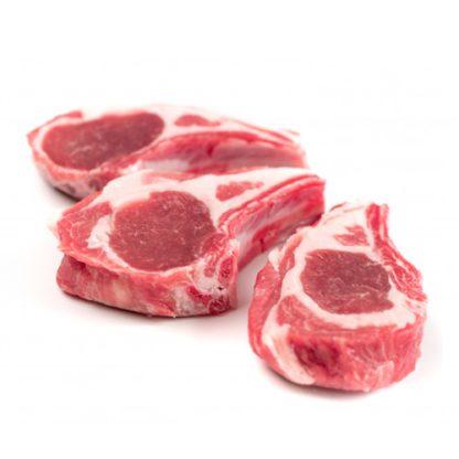 Mutton back chops ( per kg )